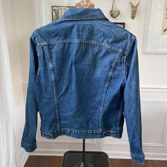 Vintage Levi’s Denim Trucker Jacket 70506 Made in USA Red Tab 40 - Picture 7 of 9